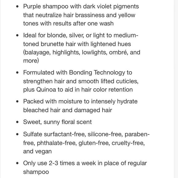 🌻 Not Your Mother's Blonde Moment Purple Shampoo and Conditioner Set New FullSz - Picture 5 of 13